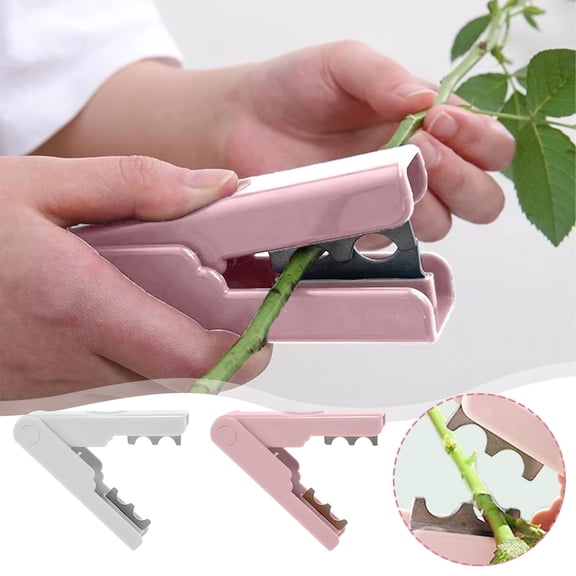 Rose Thorn Stripping Tool Floral Pincers for Removing Thorns from Dry Leaves and Stems