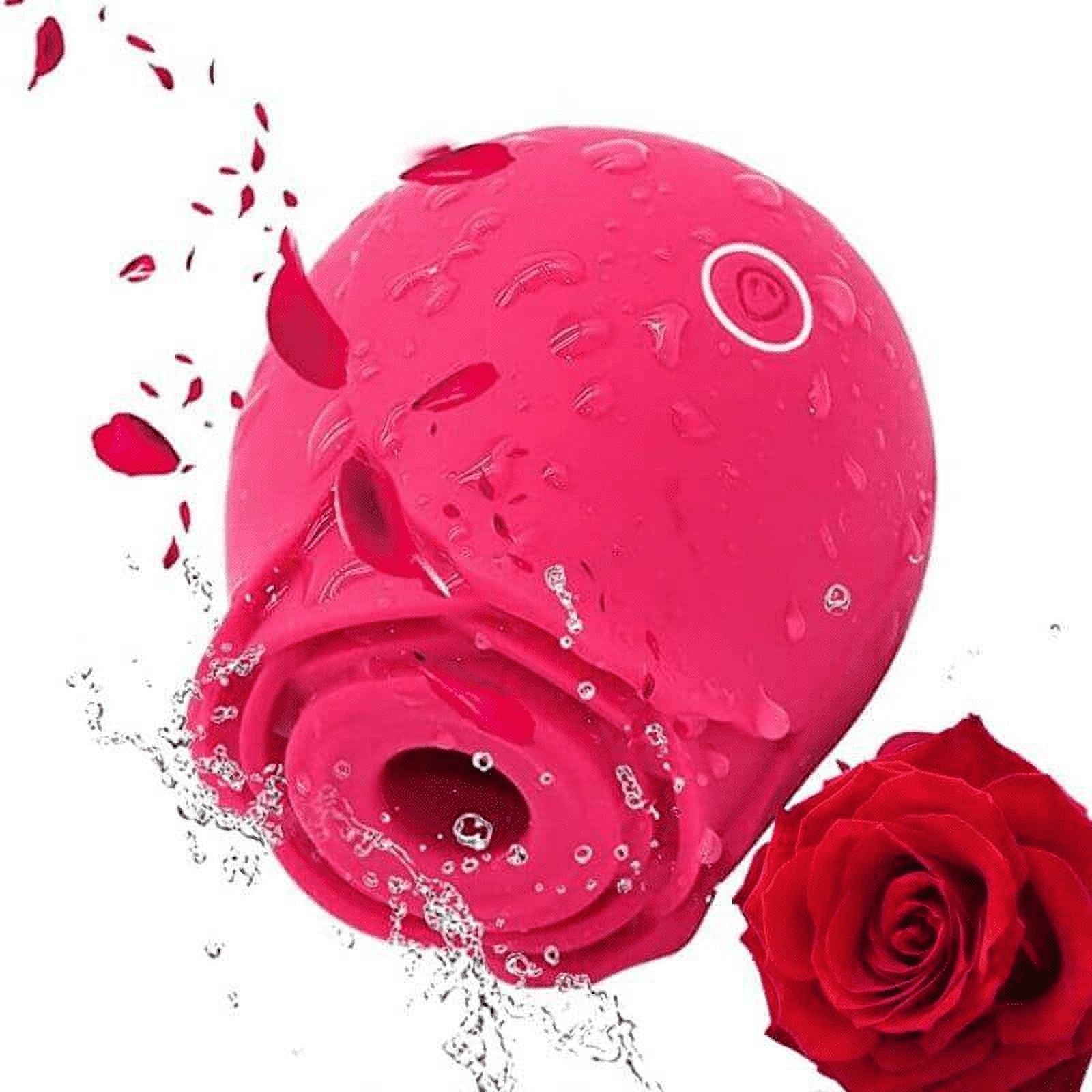 Rose Toy, 2 In 1 Rose Vibrator for Women, Tongue & Vibrating Nipples Clit  Stimulator with 7 Modes, Sex Toys for Couples, Adult Toys - Walmart.com