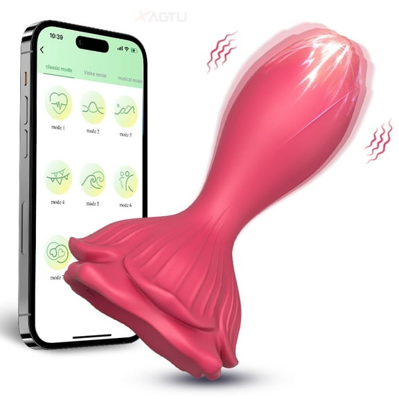 -Toy APP Anal Plug Vibrator for Women Butt Plug Male Prostate Massager Masturbator