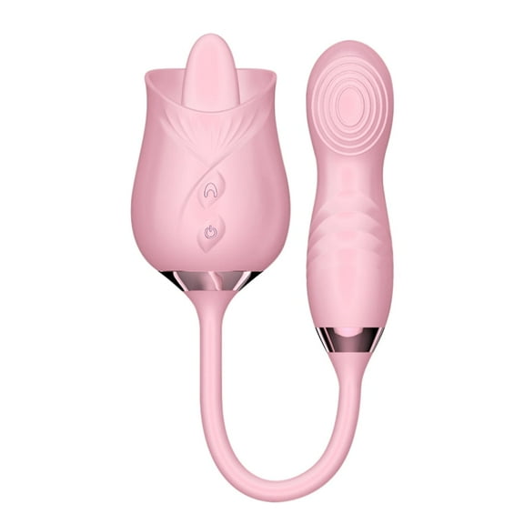 Toys Vibrators for Women, Clitoral G Spot Vibrator for Female, Thrusting Dildos for Adult Couples Pleasure, Pink
