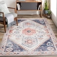 thumbnail image 1 of Rose Traditional Pastel Area Rug Rectangle 4' x 6' Rectangle, 1 of 7