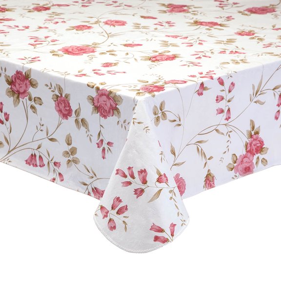 Rose Trellis Vinyl Tablecover