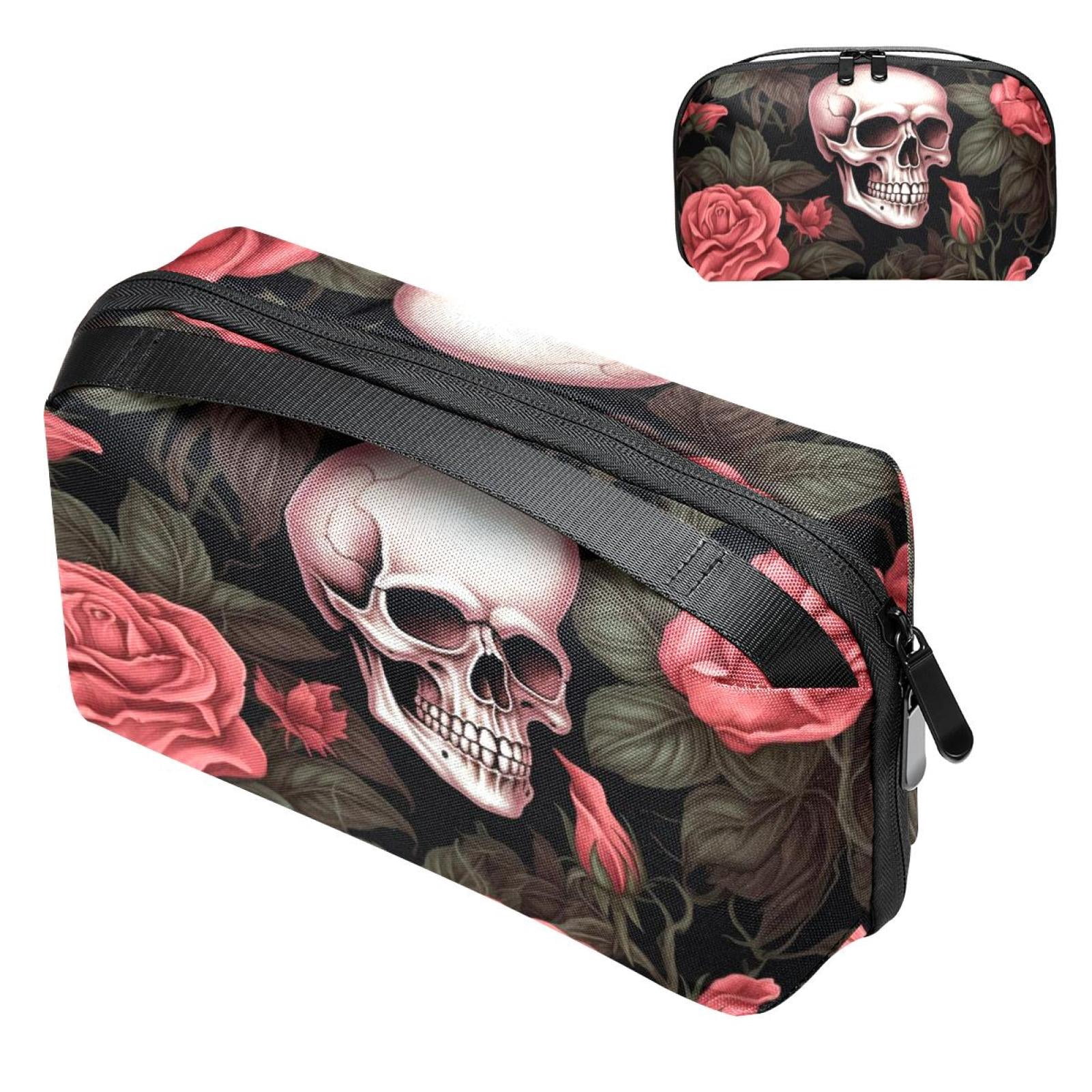 Rose USB Organizer Charger Case Power Plug Travel Organizer Small ...