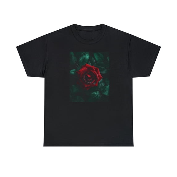 Rose Unisex Heavy Cotton Tee