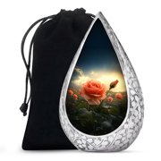 Rose Urns for Human Ashes Adult Female - Cremation Urns for Men - Ash Holders for Human Ashes 10 Inch