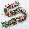 Rose Vine Decoration Hanging Flower Winding False Flower Vine Indoor