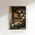 thumbnail image 1 of Rose and Book Stack Poster Wall Art Cottagecore Floral Book Poster, Readers, Reading Nook Decor Vintage S937, Size 12x18 UNFFRAMED F03.1.7l2314, 1 of 3