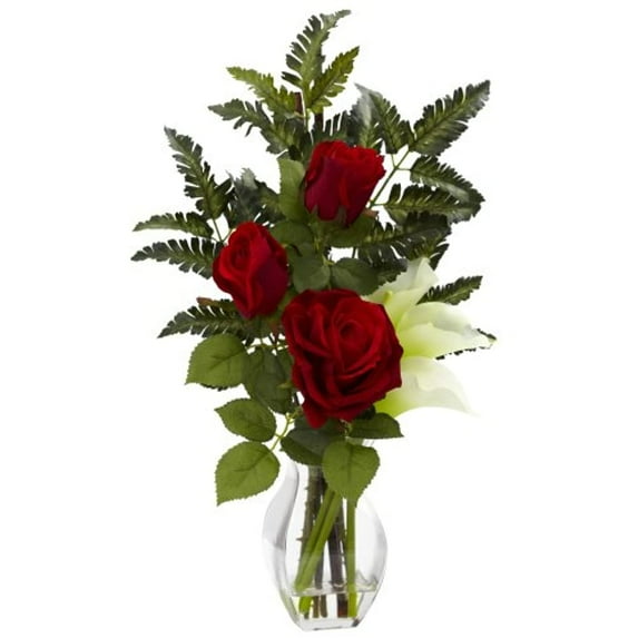 Rose & Calla w/Vase Arrangement