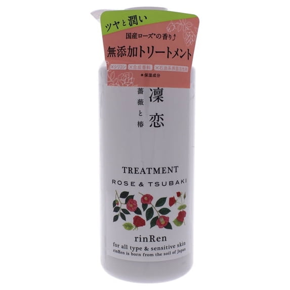Rose and Tsubaki Treatment by RinRen for Unisex - 17.5 oz Treatment