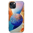 thumbnail image 1 of Rose blue purple, is a high-quality PC plastic protective case, ultra-thin shock-absorbing women's cute phone protective case Suitable for iPhone 13/iPhone 14 full range phone cases, 1 of 4