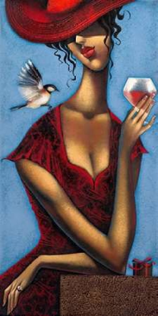 Rose d anjou 2 Canvas Art - Rose Tsantekidou (24 x 48)
