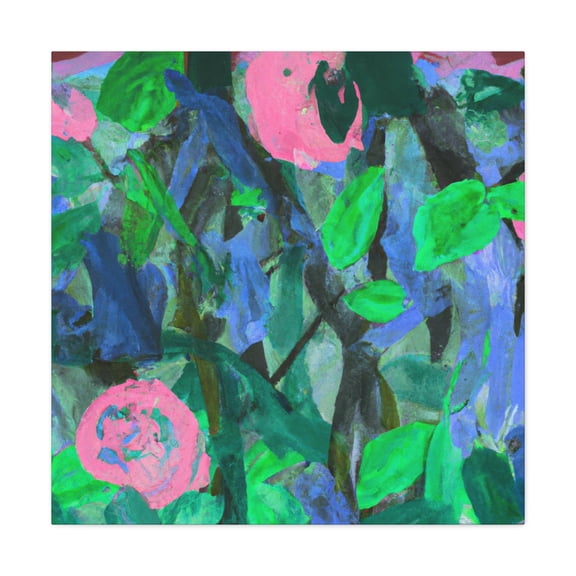 Rose in Abstraction - Canvas