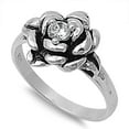 thumbnail image 1 of Rose of Eden Cubic Zirconia Ring Sterling Silver 925, 1 of 3