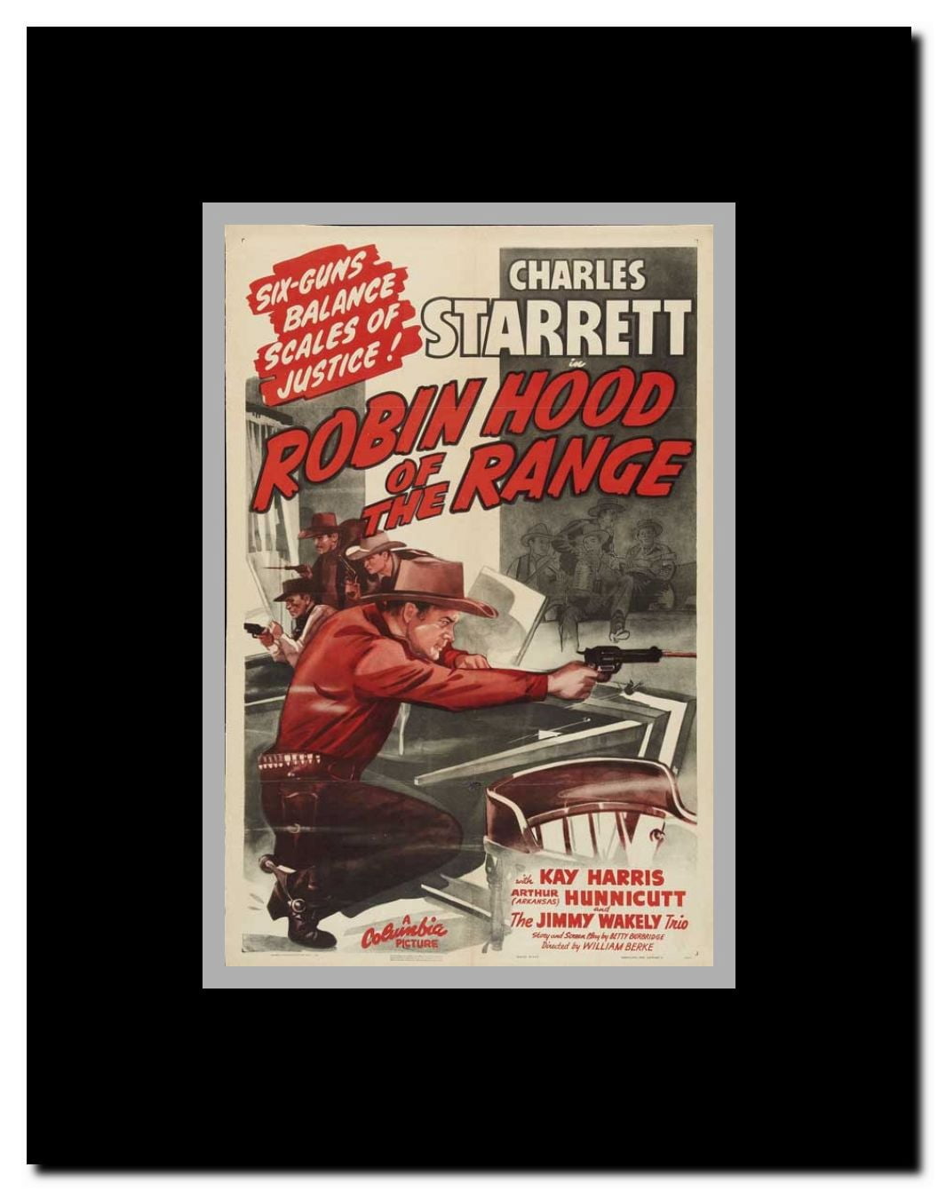 Rose of the Yukon Framed Movie Poster