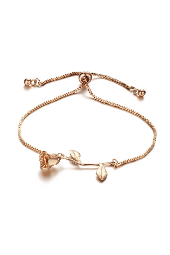 Rose push-pull bracelet