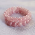 thumbnail image 1 of Rose quartz bracelet 8mm 100% natural and genuine stone, high quality pink rose quartz stone bracelet, Valentine's Day gift, gift for gf., 1 of 1