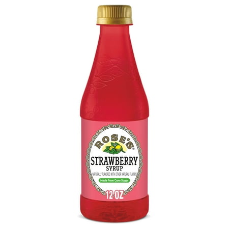 Rose's Strawberry Simple Syrup Mixer, 12 fl oz, Bottle