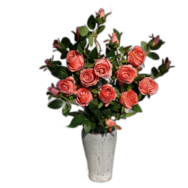 Rose simulation flower hand induction of Galian rose INS wind