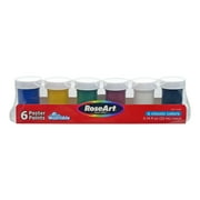 RoseArt Classic Washable Tandem Paint,  6 Vibrant Colors