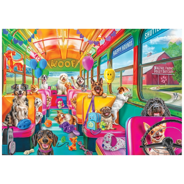 RoseArt Colorluxe 300-Piece - Doggy Daycare Shuttle - Walmart.com