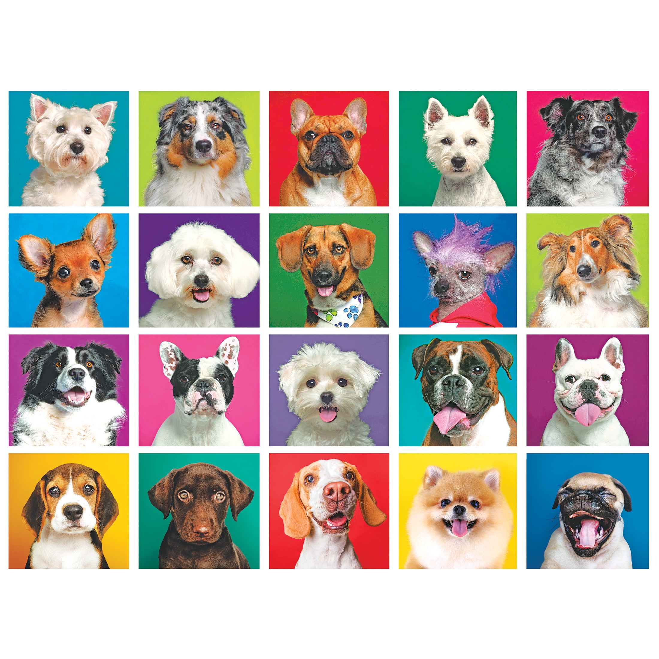 RoseArt Colorluxe 300 Piece Twenty Dogs Jigsaw Puzzle