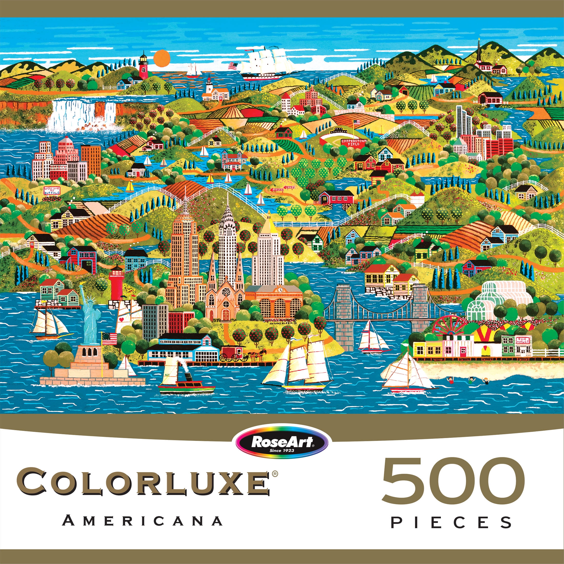 RoseArt Jigsaw Puzzles for Classroom Skill Development - Walmart