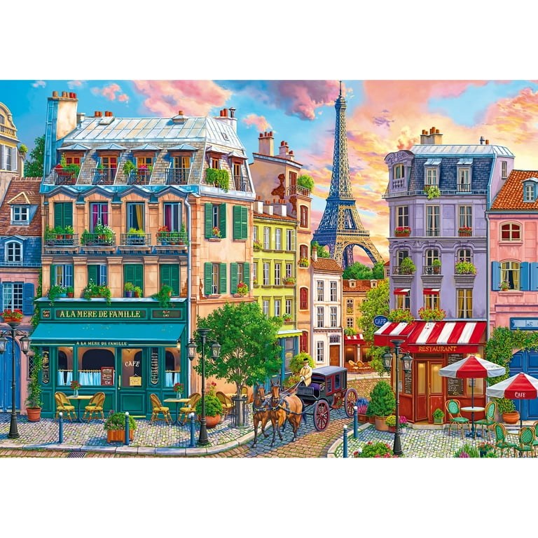 RoseArt Colorluxe 750-Piece Paris Adult Interlocking Jigsaw Puzzle