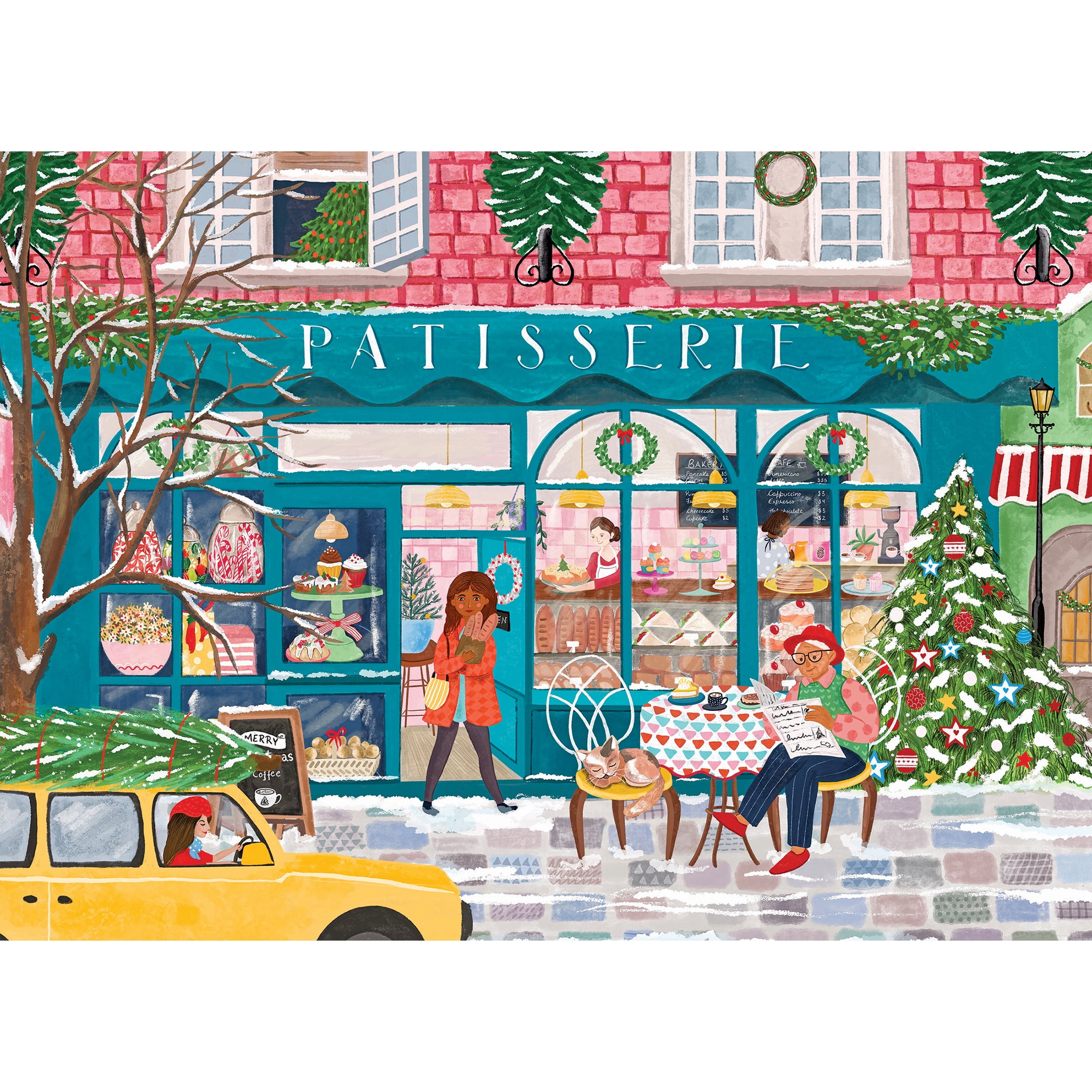 RoseArt Kodak 1000-Piece Patisserie Shop Adult Interlocking Jigsaw Puzzle