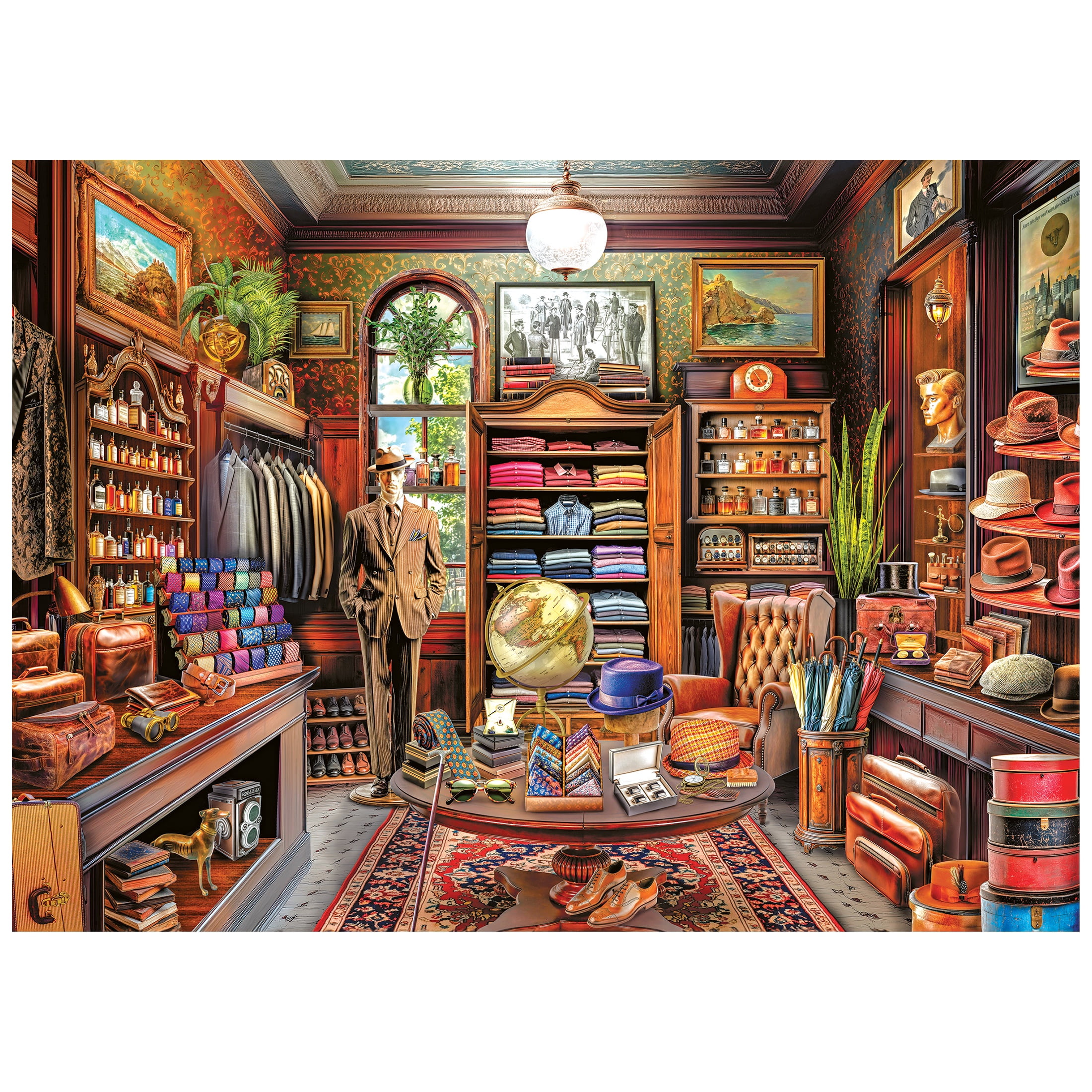RoseArt Kodak 1000-Piece Vintage Haberdashery Adult Interlocking Puzzle