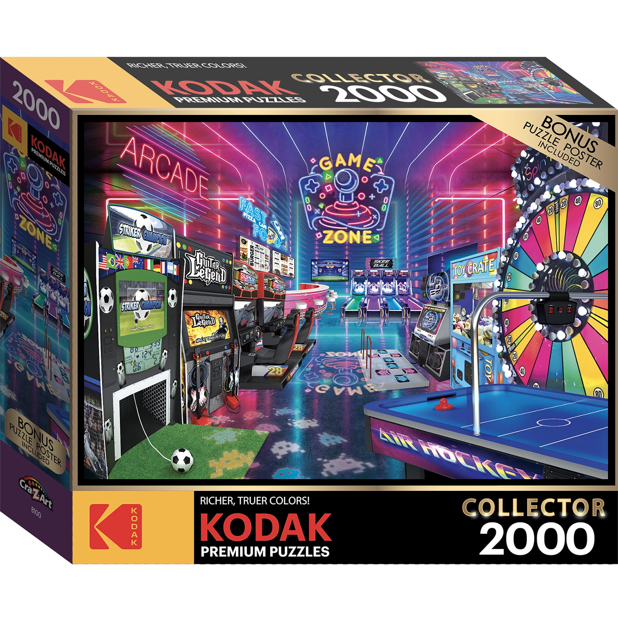 RoseArt: Kodak Collector Fun Zone Puzzle, 2000 Pieces - Walmart.com