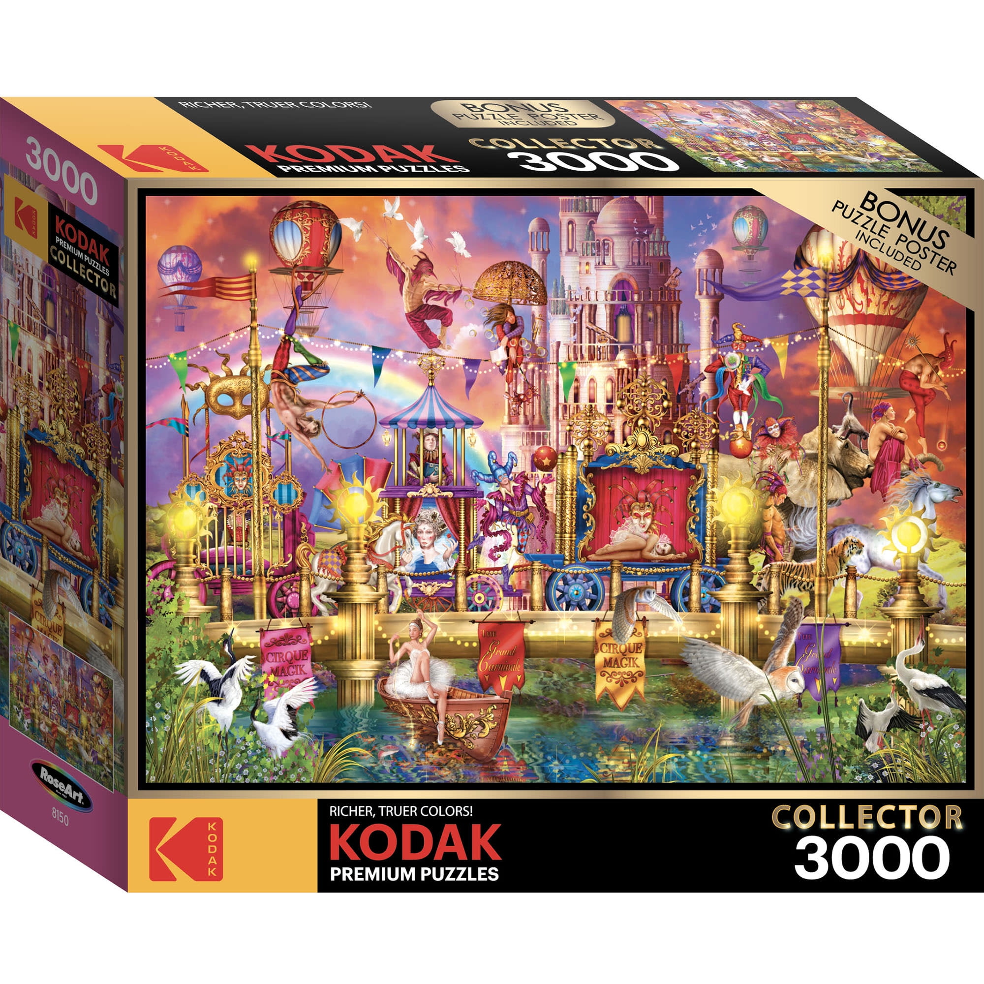 RoseArt: Kodak Premium Magic Circus Parade Puzzle, 3000