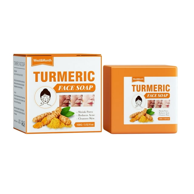 RoseHome Soap for Dark Spots, Turmeric Soap for Face and Body, Kojic