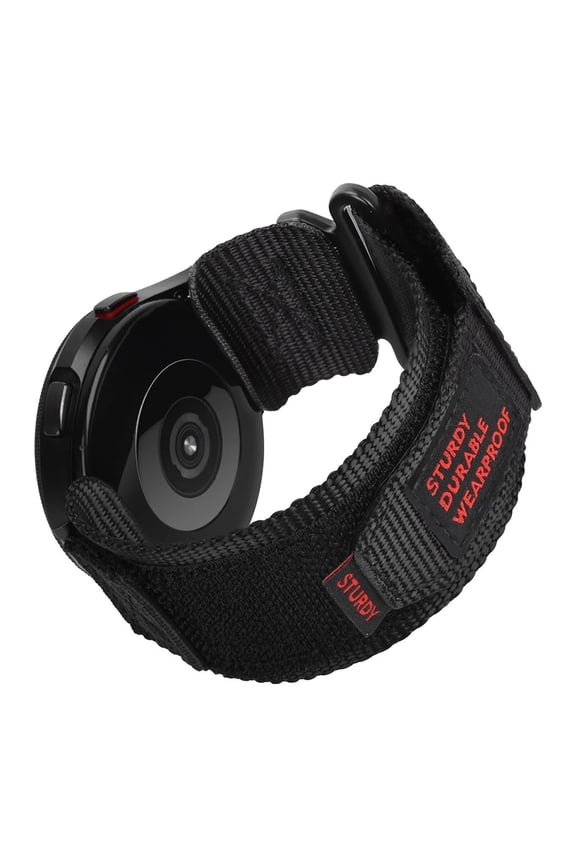 20mm 22mm Tactical Nylon Watch Band Sport Loop Strap for Smartwatch 40-47mm