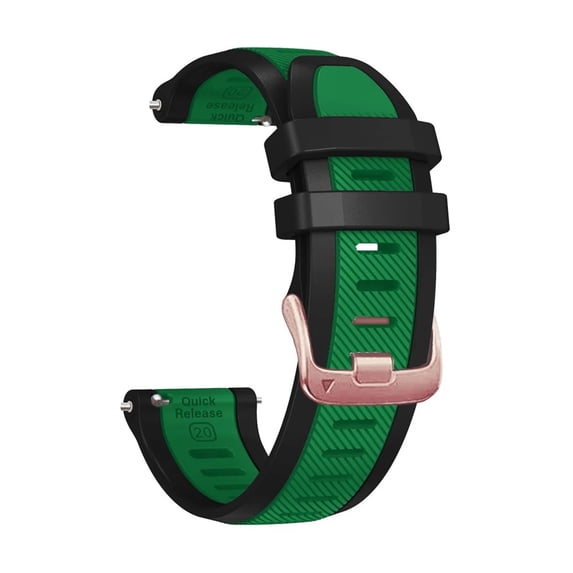 RoseOcean 20mm Strap For Garmin Forerunner 165 245 645 MUSIC Watch Band ...