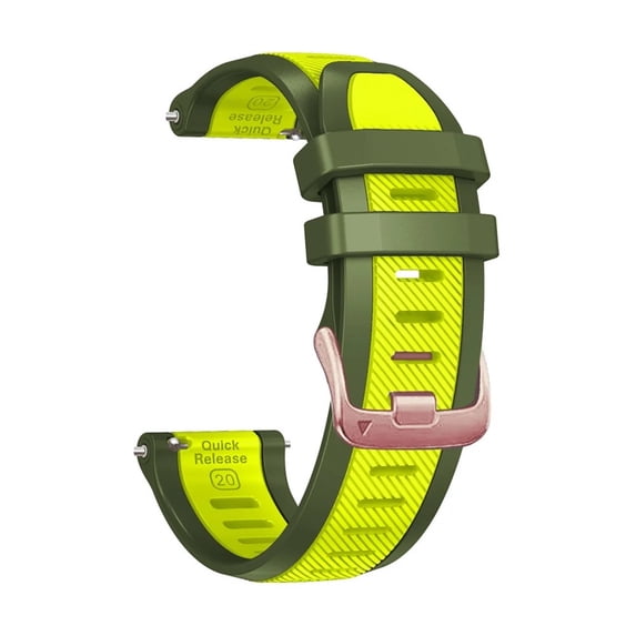 RoseOcean 20mm Strap For Garmin Forerunner 165 245 645 MUSIC Watch Band ...
