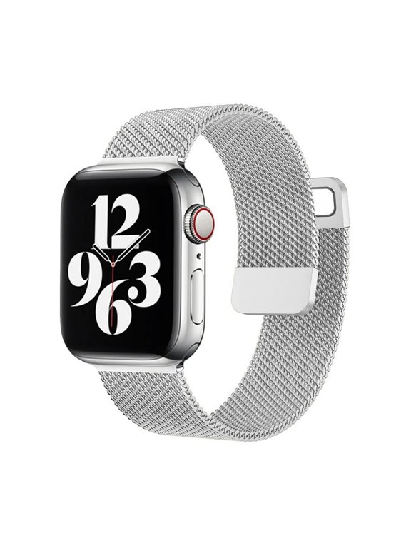 38-49mm Magnetic Metal Band Secure Loop Strap for Smartwatch Men Women