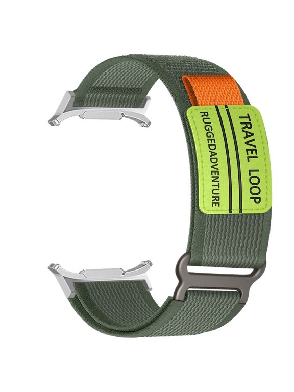 Nylon Loop Strap for Samsung Galaxy Watch Ultra 47mm Travel Loop Mens Sport Band for Galaxy 7 Ultra 47mm No Gaps Bracelet Correa