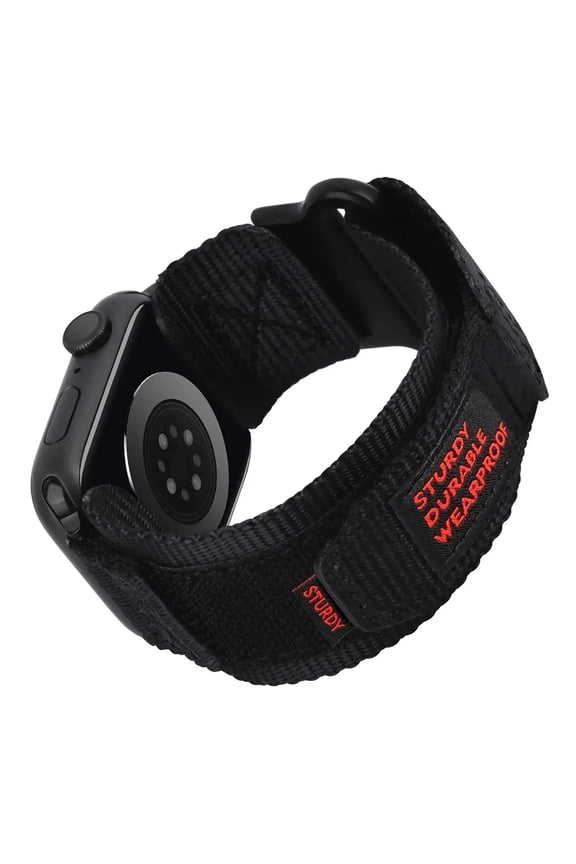 Nylon Sport Loop Band for Apple Watch Ultra 2 49mm 46mm 45mm 44mm 42mm Series 10 9 8 7 6 SE 5 4 3 Strap