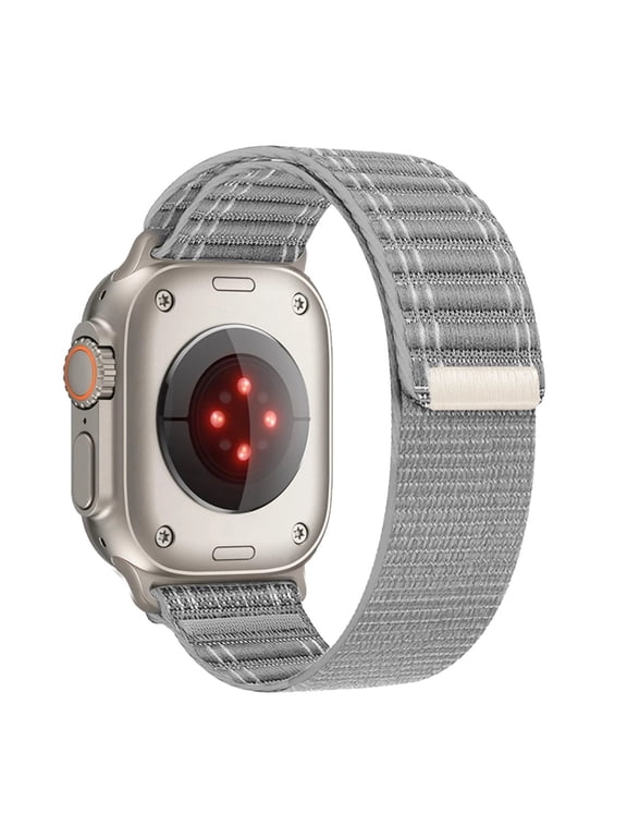 Nylon Wave Loop Band for Apple Watch Ultra 2 49mm 46mm 45mm 44mm 42mm Sport Bracelet Series 10 9 8 7 6 SE 5 4
