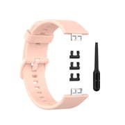 RoseOcean Silicone Band For Huawei Watch FIT Strap Smartwatch watchband Accessories Replacement Sport Wrist bracelet with tool watch Strap