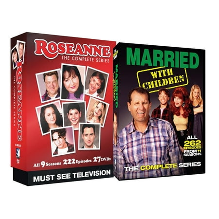 Roseanne + Married With Children Complete Series TV Bundle