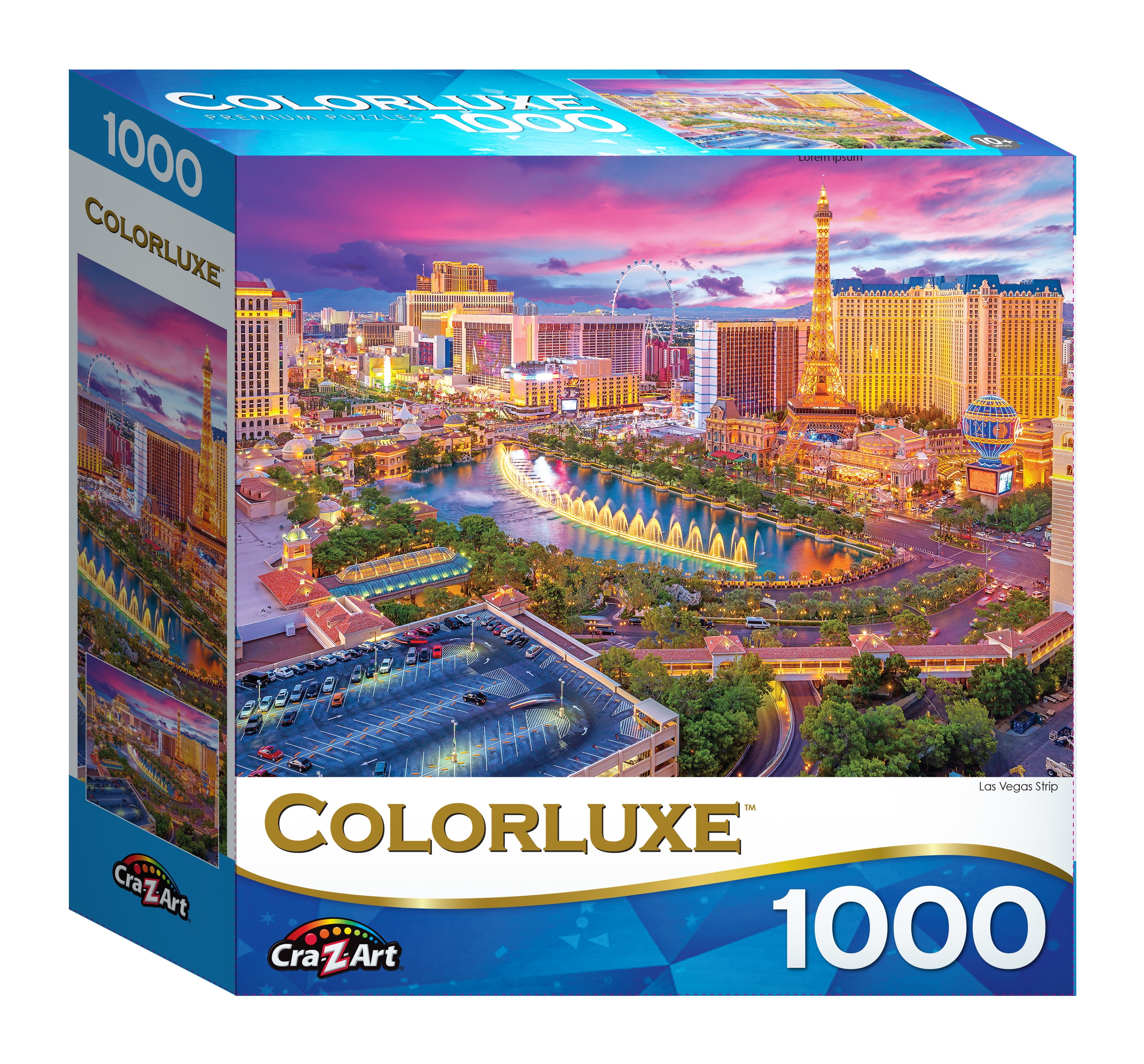 Roseart Colorluxe 1000 Piece Las Vegas Strip Adult