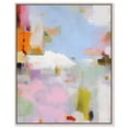 thumbnail image 1 of Roseate Hues II Canvas Print Bright Wall Decor by Art Remedy, Silver Frame, 36 x 45, 1 of 6