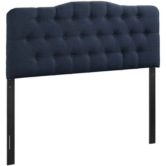 Rosebery Kids Full Tufted Panel Headboard in Navy