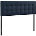 thumbnail image 1 of Upholstered Full Panel Headboard in Navy, 1 of 4