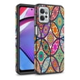 thumbnail image 1 of Rosebono Compatible With Motorola Moto G 5G 2023 Case Slim Hybrid Shockproof Hard Cover Graphic Fashion Colorful Skin Cover Armor Case for Motorola Moto G 5G 2023 (Colorful Mandala), 1 of 5