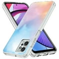 thumbnail image 1 of Rosebono Compatible With Motorola Moto G Power 5G 2023 Case Bling Glitter Sparkle Laser Blue Pink Ultra Transparent Skin Cover Shockproof Case for Motorola Moto G Power 5G 2023, 1 of 5