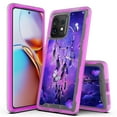 thumbnail image 1 of Rosebono Compatible With Motorola Edge Plus 2023 / X40 / X40 Pro, Hybrid Graphic Design Pattern Cover Case (Dream Catcher), 1 of 4