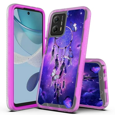 Rosebono Compatible With Motorola Moto G Power 5G (2023) / Moto G 5G (2023), Hybrid Graphic Design Pattern Cover Case (Dream Catcher)