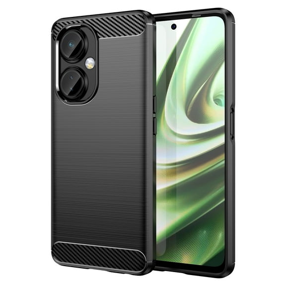 Rosebono Compatible With OnePlus Nord N30 5G Case, Premium TPU Carbon Fiber Texture Design Slim Fit Flexible Shock Absorbent Drop Protection Protective Case for OnePlus Nord N30 5G